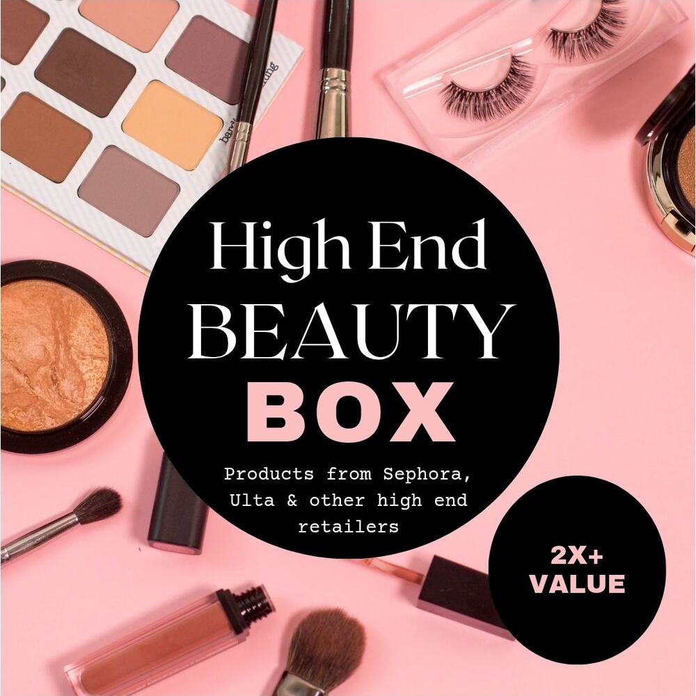 HIGH END SEPHORA ULTA BEAUTY MYSTERY BOX, Makeup Skincare